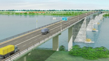 Noul Pod dintre Dunăre şi România ar conecta Călăraşi de Constanţa şi Silistra
